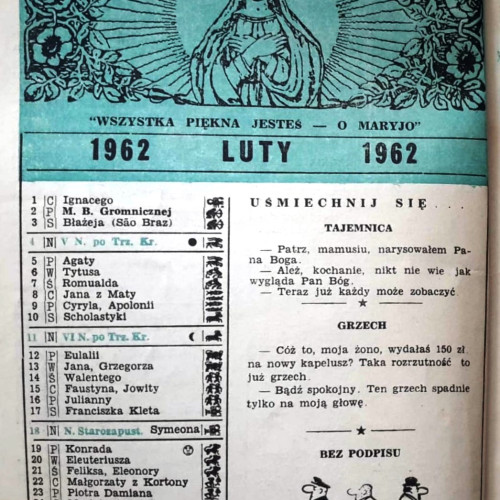 Kalendarz Ludu 1962-04
